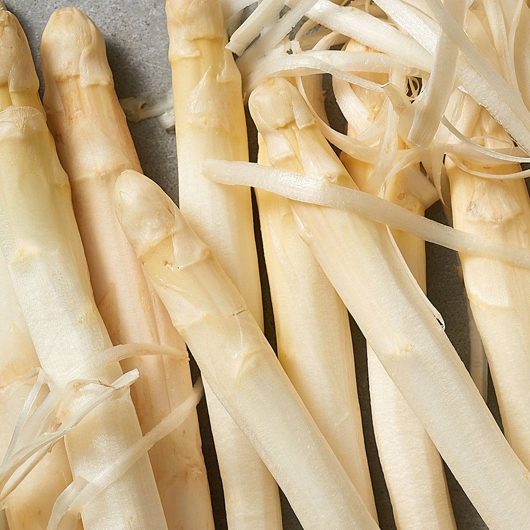 Weißer Spargel
